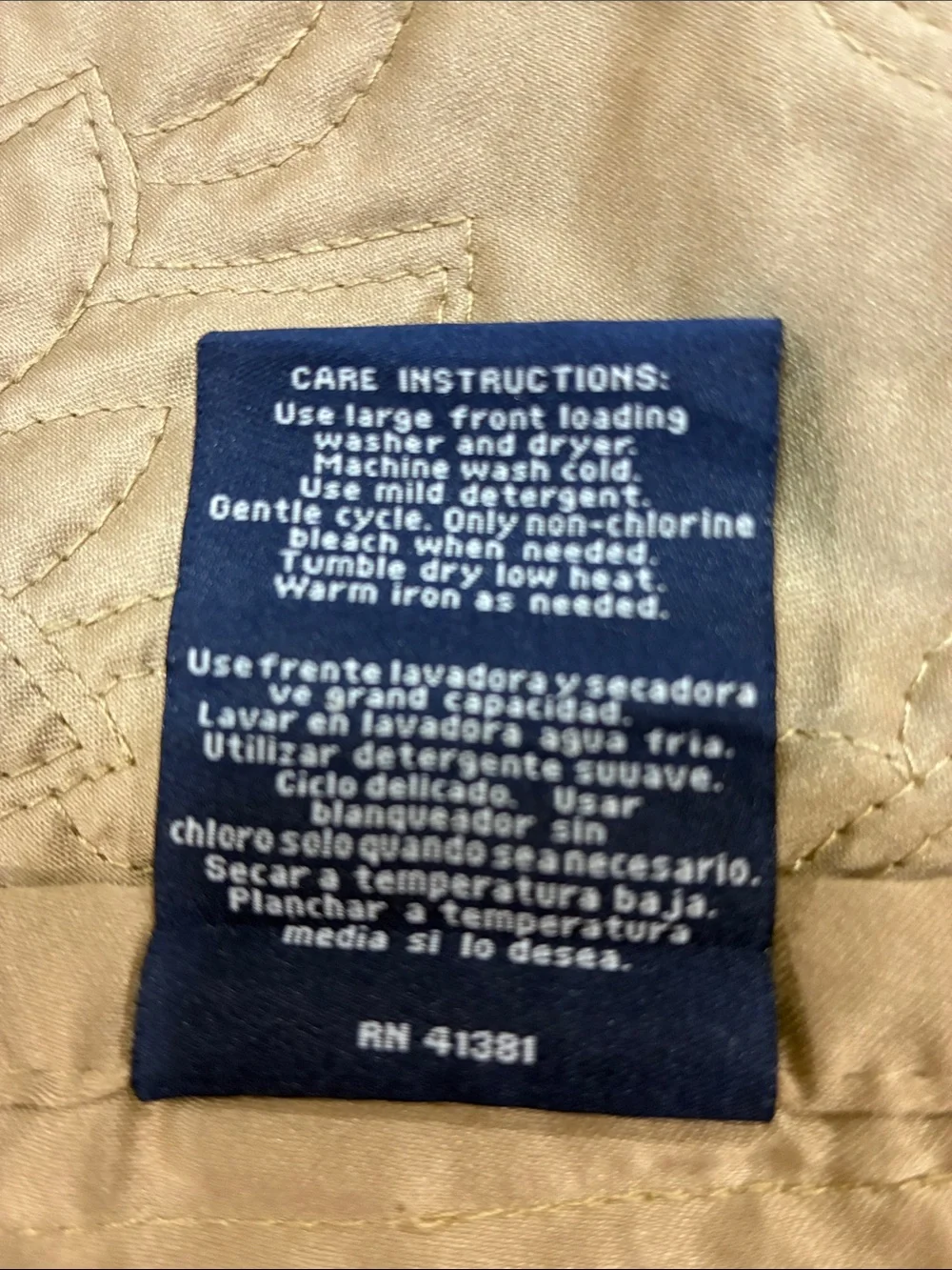 Chaps Home Quilted Paisley Bedspread King